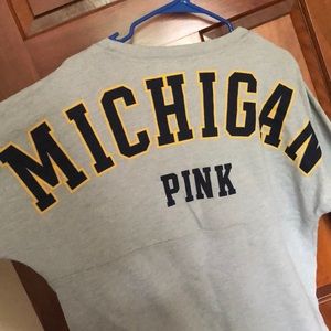 PINK Michigan Long Sleeve
